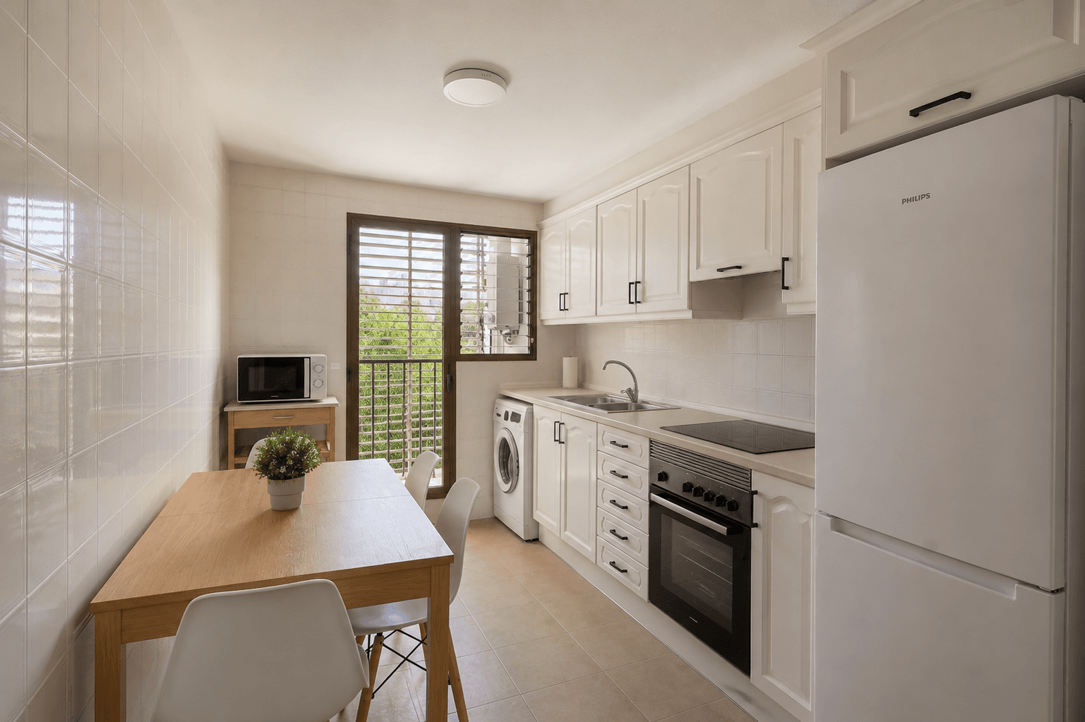 Cocina después de la adecuación del inmueble